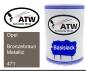 Preview: Opel, Bronzebraun Metallic, 471: 500ml Lackdose, von ATW Autoteile West.